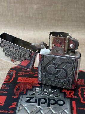 Zippo 65th Anniversary Lighter 1932-1997 With Original Tin Case Made in USA